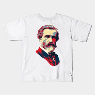 Giuseppe Verdi Pop Art Kids T-Shirt